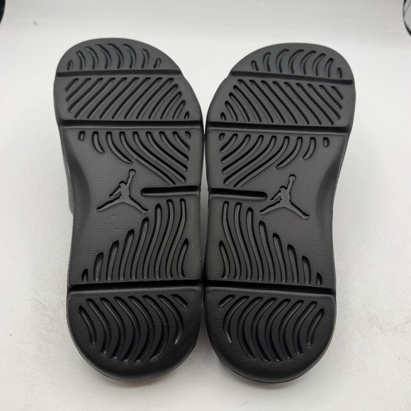 Nike Air Jordan Hydro 5 Slides Sandals Mens Sz 9 Black/White Slip On 820257-010